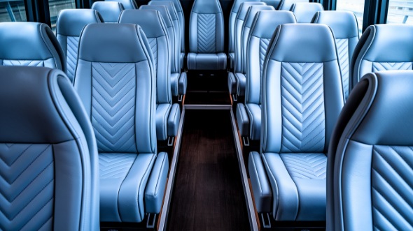 15 passenger minibus interior