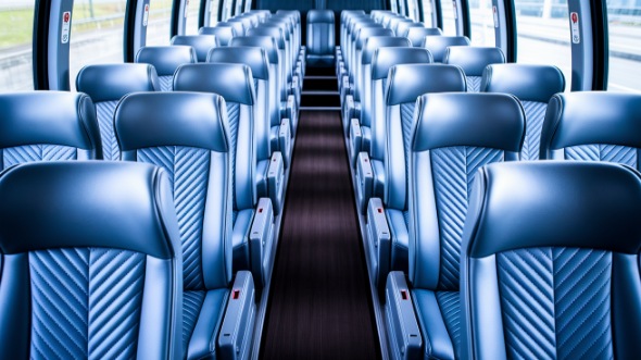 55 passenger charter bus interior st louis
