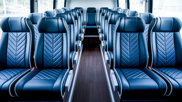 st louis 20 passenger minibus inside