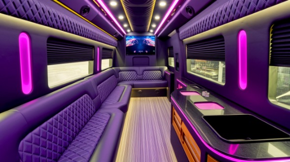st louis party bus rental inside